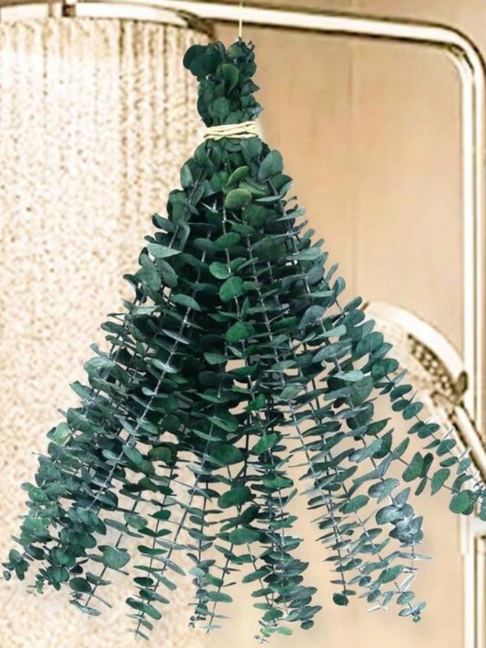 Green Eucalyptus Faux Floral Stems- 8 pc Set NEW 🏷️